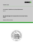 Vorderes Coverbild Die Beziehungen der Europäischen Union zum Staate Israel