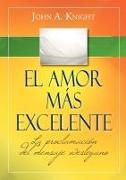 Vorderes Coverbild El amor más excelente