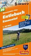 Hallwag Mountainbike-Karte 20 Entlebuch 1:50.000