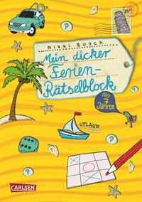 Vorderes Coverbild Rätselspaß Grundschule: Mein dicker Ferien Rätselblock