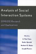 Vorderes Coverbild Analysis of Social Interaction Systems