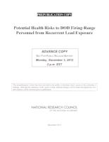 Potential Health Risks to Dod Firing-Range Personnel from Recurrent Lead Exposure