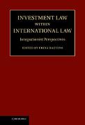 Investment Law within International Law