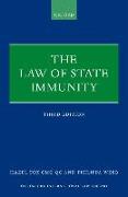 The Law of State Immunity