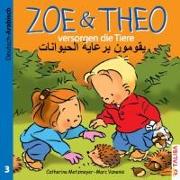 ZOE & THEO versorgen die Tiere. Deutsch und Arabisch