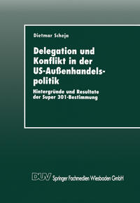 Vorderes Coverbild Delegation und Konflikt in der US-Außenhandelspolitik