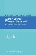Vorderes Coverbild Wie man beten soll