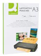 Q-CONNECT® Laminierfolien glänzend, 80 Micron 100 Stück