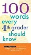 100 Words Every Fourth Grader Should Know