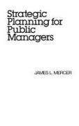 Vorderes Coverbild Strategic Planning for Public Managers