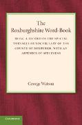Vorderes Coverbild The Roxburghshire Word-Book