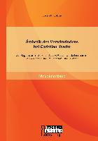 Ästhetik des Verschwindens bei Christian Kracht: Zur Regression in "Faserland", "1979", "Ich werde hier sein im Sonnenschein und im Schatten" und "Metan"