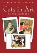 Cats in Art: 16 Art Stickers