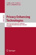 Privacy Enhancing Technologies