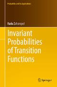 Invariant Probabilities of Transition Functions