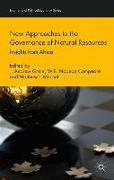 New Approaches to the Governance of Natural Resources