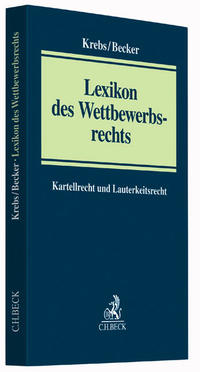 Vorderes Coverbild Lexikon des Wettbewerbsrechts