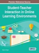 Student-Teacher Interaction in Online Learning Environments