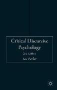 Critical Discursive Psychology