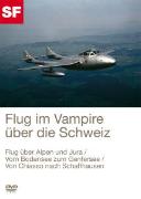 Flug im Vampire ueber die Schweiz