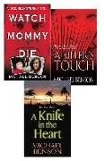 Vorderes Coverbild Michael Benson's True Crime Bundle: Watch Mommy Die, A Killer's Touch & A Knife In The Heart