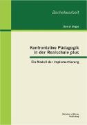Vorderes Coverbild Konfrontative Pädagogik in der Realschule plus: Ein Modell der Implementierung