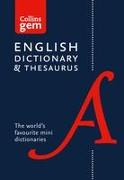 English Gem Dictionary and Thesaurus