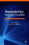 Readability: Text and Context