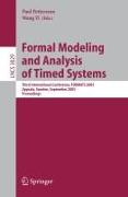 Formal Modeling and Analysis of Timed Systems