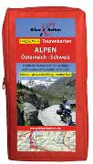 Vorderes Coverbild Tourenkarten Set ALPEN Österreich Schweiz (FolyMaps)