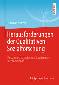 Vorderes Coverbild Herausforderungen in der Qualitativen Sozialforschung