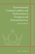 Vorderes Coverbild Environmental Criminal Liability and Enforcement in European and International Law