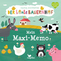 Vorderes Coverbild Der bunte Bauernhof - Mein Maxi-Memo