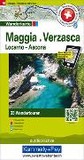 Kümmerly+Frey Wandertourenkarte 18 Maggia, Verzasca 1:50.000