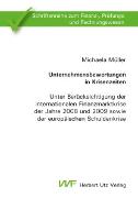 Vorderes Coverbild Unternehmensbewertungen in Krisenzeiten