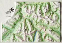 Vorderes Coverbild 34747; AK Geo Relief: Schweizerischer Nationalpark