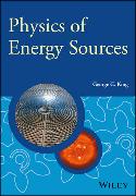 Physics of Energy Sources