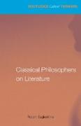 Classical Philosophers on Literature