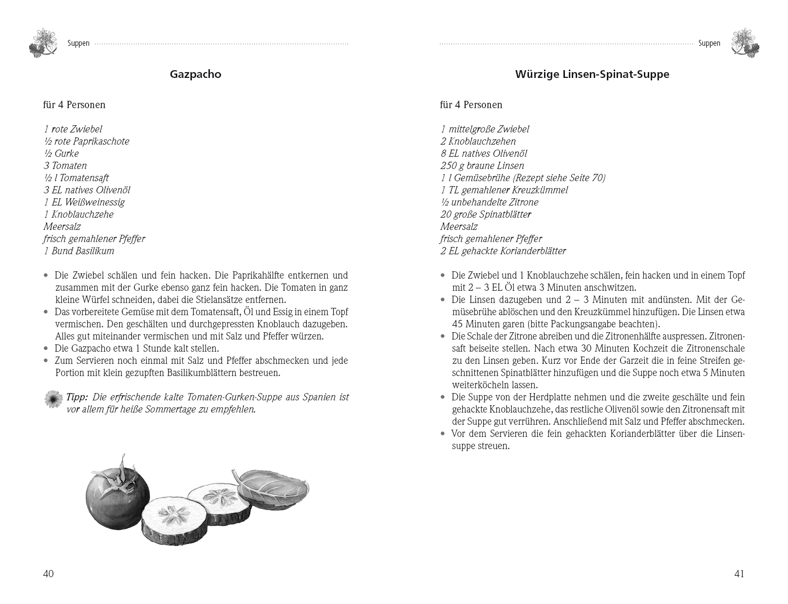 Beispielinhalt (Bild) Glutenfrei vegan
