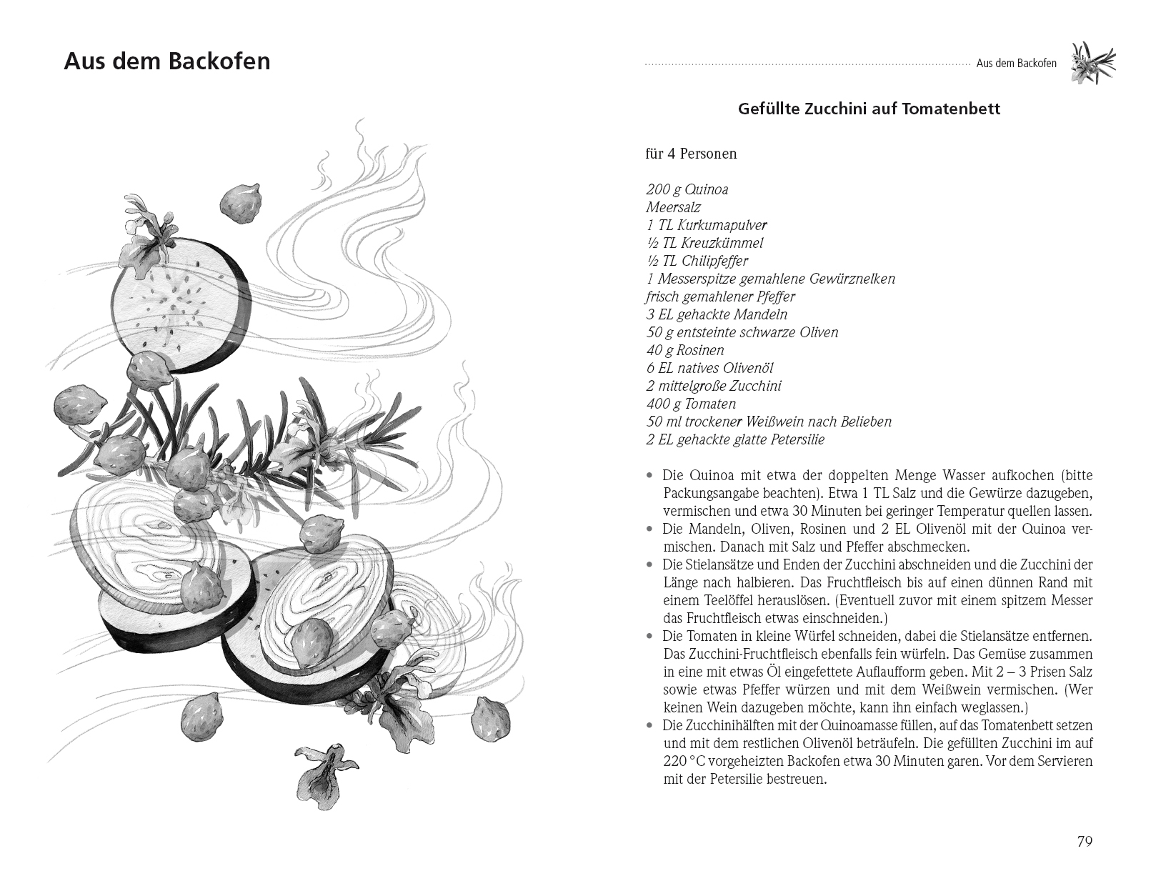 Beispielinhalt (Bild) Glutenfrei vegan