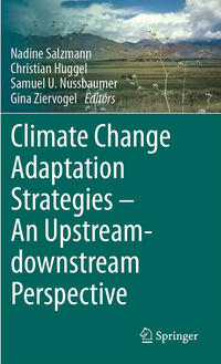 Vorderes Coverbild Climate Change Adaptation Strategies - An Upstream-downstream Perspective