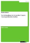 Nachbehandlung von Beton durch Zugabe wasserspeichernder Zusätze