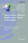 Open Source Software: Mobile Open Source Technologies