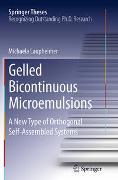 Gelled Bicontinuous Microemulsions