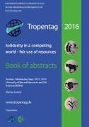Vorderes Coverbild Tropentag 2016