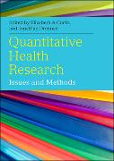 Vorderes Coverbild Quantitative Health Research: Issues and Methods