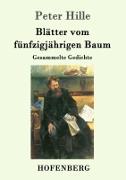 Vorderes Coverbild Blätter vom fünfzigjährigen Baum