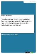 Vom kirchlichen Rektor zum staatlichen Direktor. Auswirkungen des Schulgesetzes von 1873 für Sachsen am Beispiel des Schulbetriebes in Wilsdruff