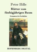 Vorderes Coverbild Blätter vom fünfzigjährigen Baum