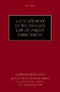 A Restatement of the English Law of Unjust Enrichment